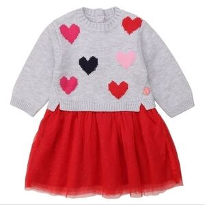 BillieBlush Sweater Tutu Dress sz12 months